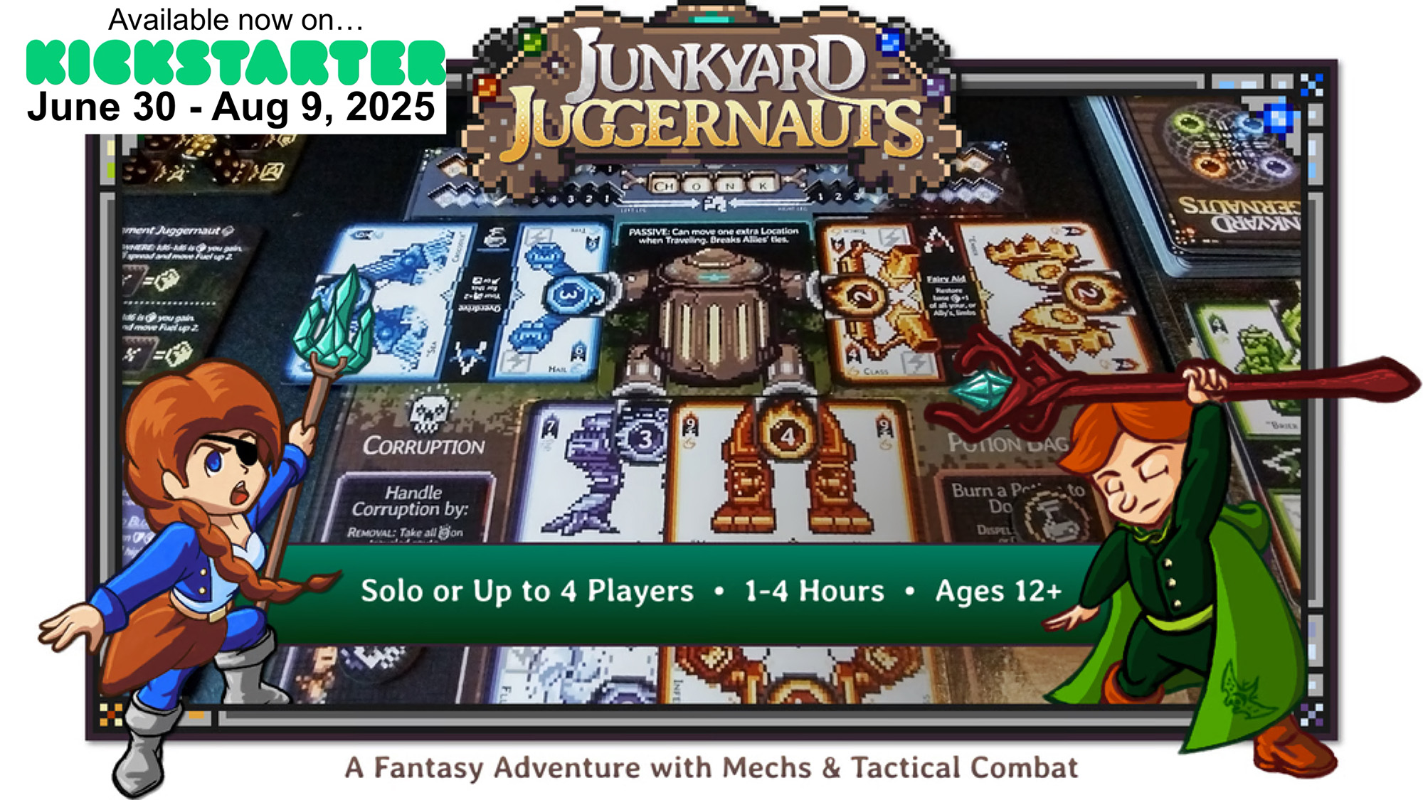 Help launch Junkyard Juggernauts on Kickstarter!